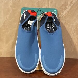 Speedo Blue Slip-On Athletic Shoes NEW, Size 7/8